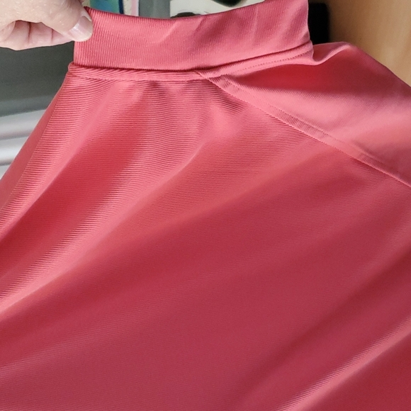 Chico's short sleeve top/salmon color. - Picture 4 of 9